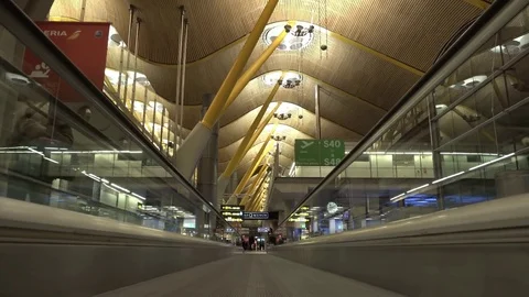 In the airport Stock Footage 71456487