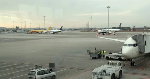 Airport Stock Footage 131219276