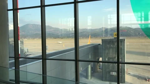 Airport Video stock 143116438