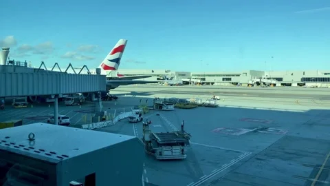 Airport Stock Footage 203860750