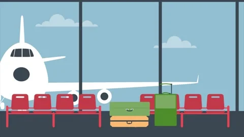 Airport Stock Footage 289732742