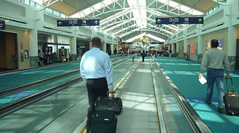 Airport Gate Wing Stock Footage 23269175
