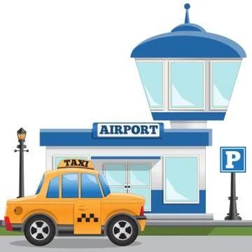 Airport. Stock Illustration