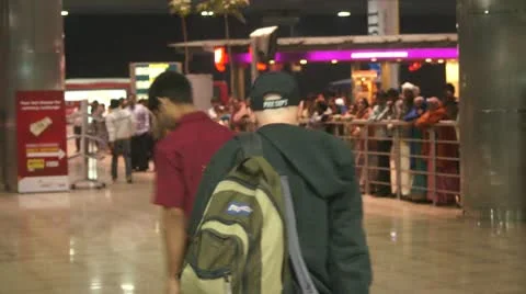 Airport in india Stock Footage 10800331