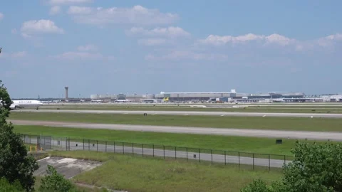 Airport Landscape Stock Footage 270080060