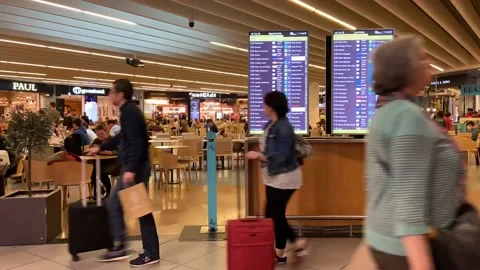 Airport of Lisbon Stock Footage 237457057
