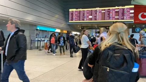 Airport of Lisbon Stock Footage 237457072