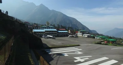 Airport Lukla Stock Footage 67269520