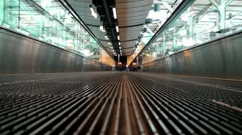 Airport Moving Sidewalk Vidéo 20482153