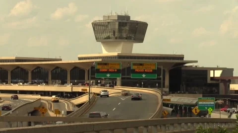 Airport, Newark Stock Footage