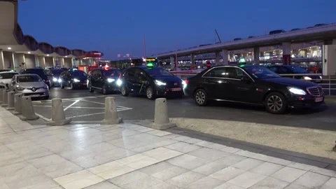 Airport Paris Stock Footage 142196752