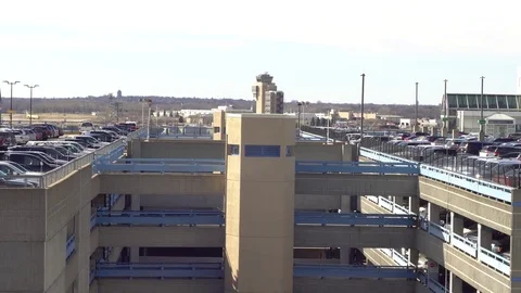 Airport Parking Stock Footage 74202610