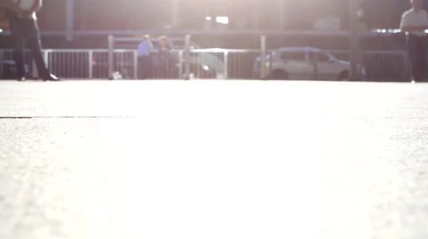 Airport pedestrian Vídeo Stock 50076949