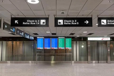 At the airport Stock Photos