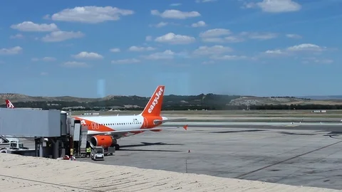 Airport Planes Video stock 91409733