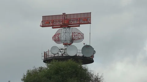 Airport Radar 動画素材 128208786
