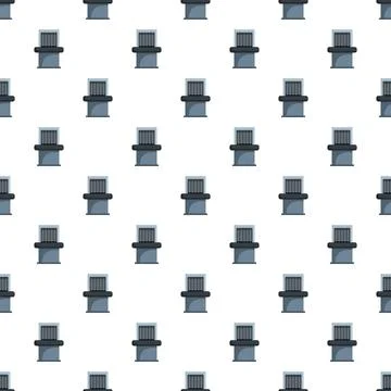 Airport security x ray scanner machine seamless pattern イラスト素材