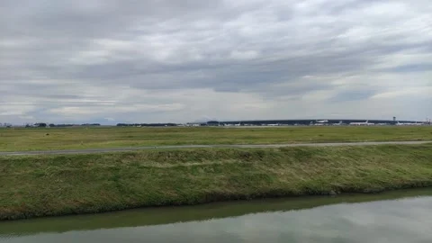 Airport sky Stock Footage 232691034