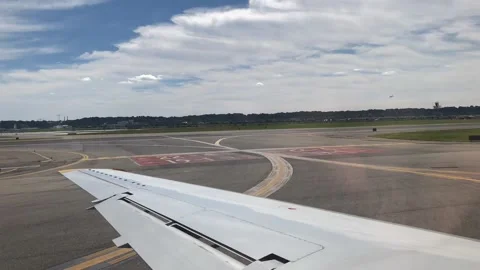 Airport Takeoff Stock Footage 149327614