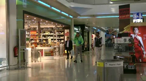 Airport terminal Stock Footage 10575862