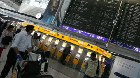Airport Terminal Stock Footage 11875891
