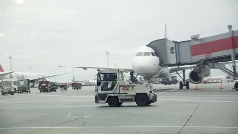 Airport terminal Stock Footage 232871849