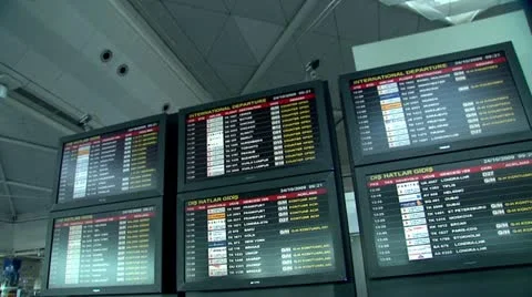 Airport terminal#2 Stock Footage 18576917