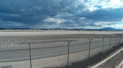 Airport Time Lapse Stock Footage 51445087