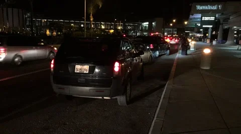 Airport Time lapse Shorter Version terminal 1 Stock Footage 45276016