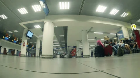 AIRPORT TIMELAPSE 4K Stock Footage 25930137