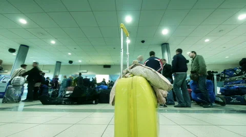 Airport timelapse HD LOOP 1 Vídeos de archivo 858309