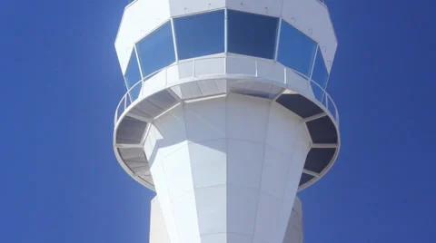 Airport Tower - Memorial Stock Footage 34441280