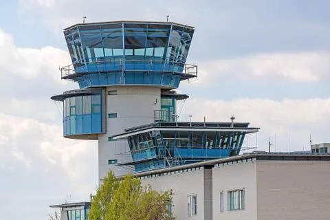 Airport tower Stock Photos