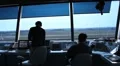 Airport traffic control tower HD Footage