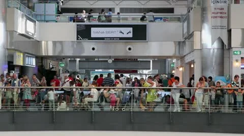 Airport turkey Video stock 8987607