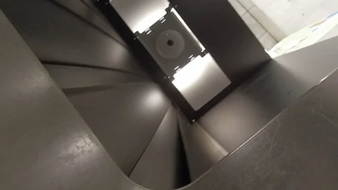 Airport X-Ray security scanner POV as camera enters rubber flaps v3 Stock Footage 118208333