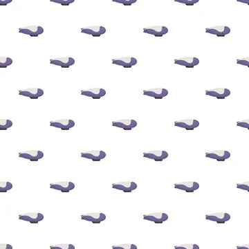 Airship dirigible blimp flying seamless pattern background イラスト素材