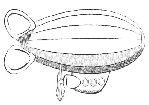 Airship Stock-Illustration