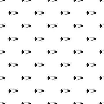 Airship pattern, simple style イラスト素材