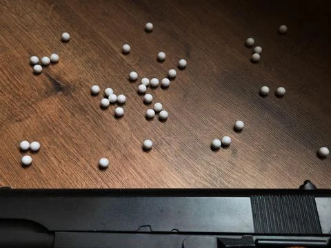 AirSoft ammunition Stock Photos