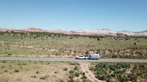 Airstream driving Stock Footage 150230357