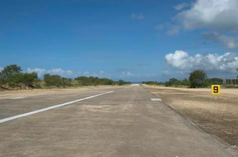 Airstrip Foto stock