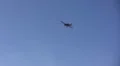 Airtankers spray against ferocious fire HD Footage