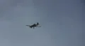 Airtankers spray against ferocious fire HD Footage