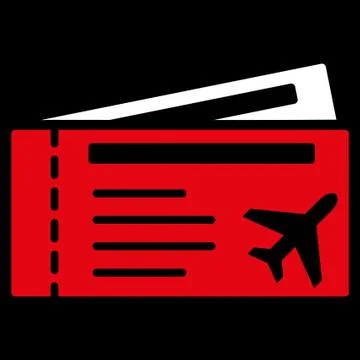 Airtickets Icon Stock Illustration