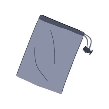 Airtight compression bag cartoon vector illustration Stock Illustration
