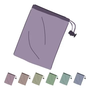 Airtight compression bag vector cartoon graphic Stock Illustration