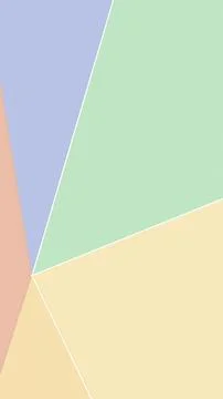 An airy arrangement of softly colored angular forms creates a calm, contemp.. Stock Illustration