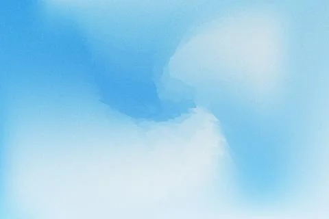 Airy blue gradient with noise texture Stock Illustration