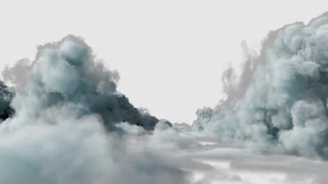 Airy Mist Fade Stock Footage 304590832